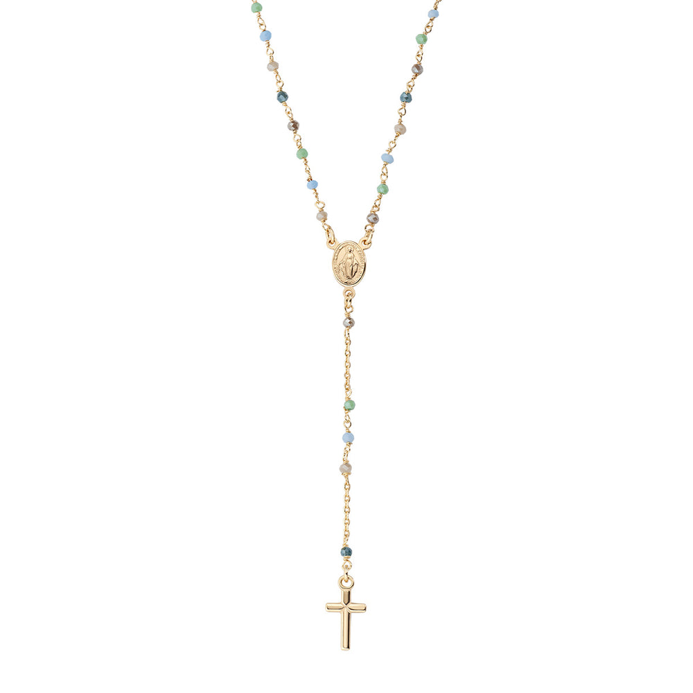 
                  
                    Collana Amen donna rosari con cristalli CRO25GMUV4
                  
                