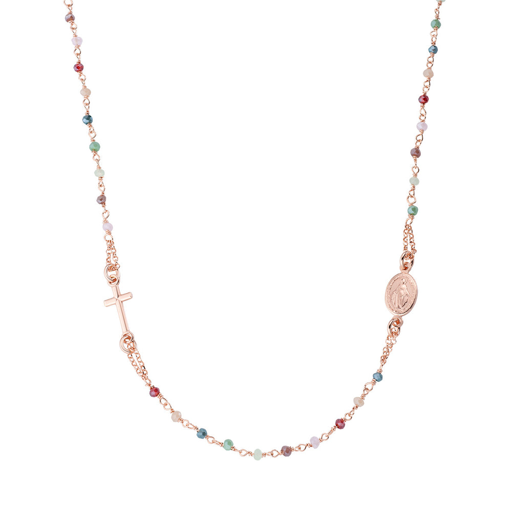 
                  
                    Collana Amen donna rosari con cristalli CRO25RMU3
                  
                