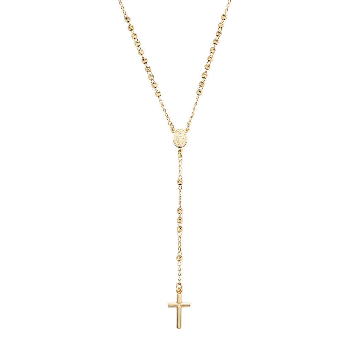 Collana Amen Unisex rosari in argento CRO30GD