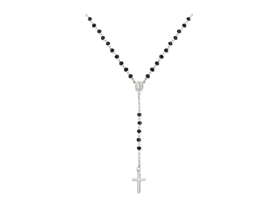Collana Amen unisex rosari con cristalli CROBN4
