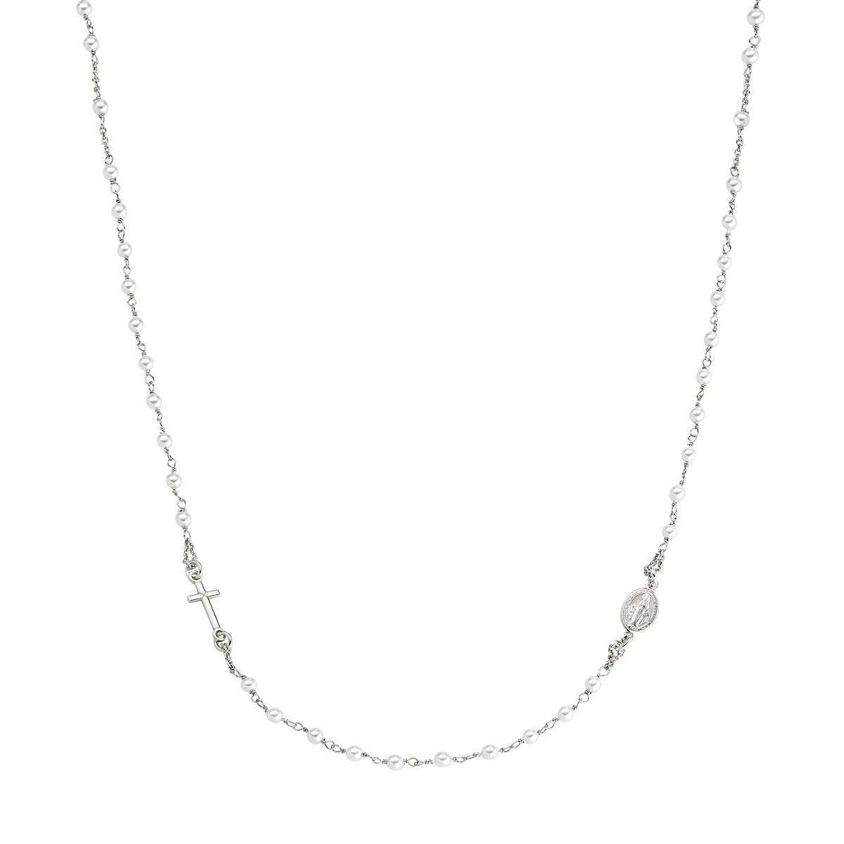 Collana Amen Unisex rosari con perle CROBPSW3
