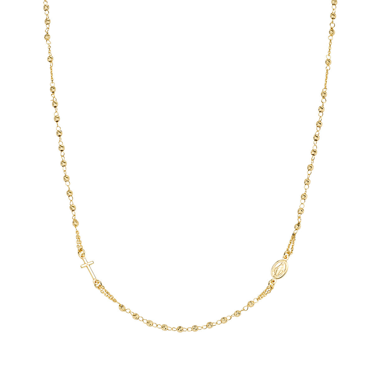 Collana Amen Unisex rosari in argento CROGD3