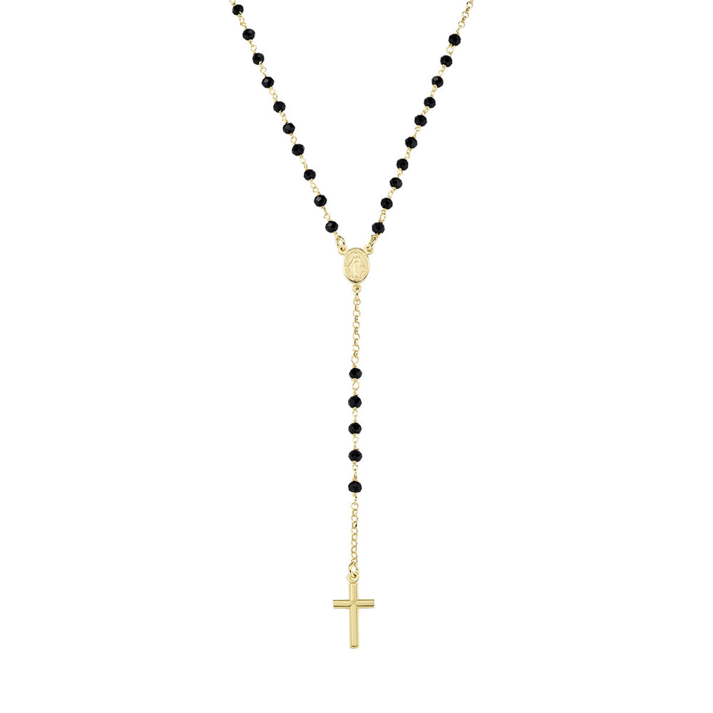 Collana Amen unisex rosari con cristalli CROGN4