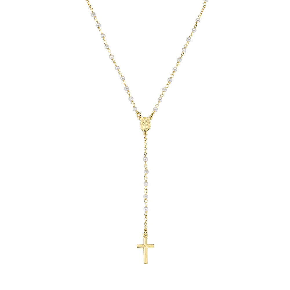 Collana Amen unisex rosari con perle CROGPSW4