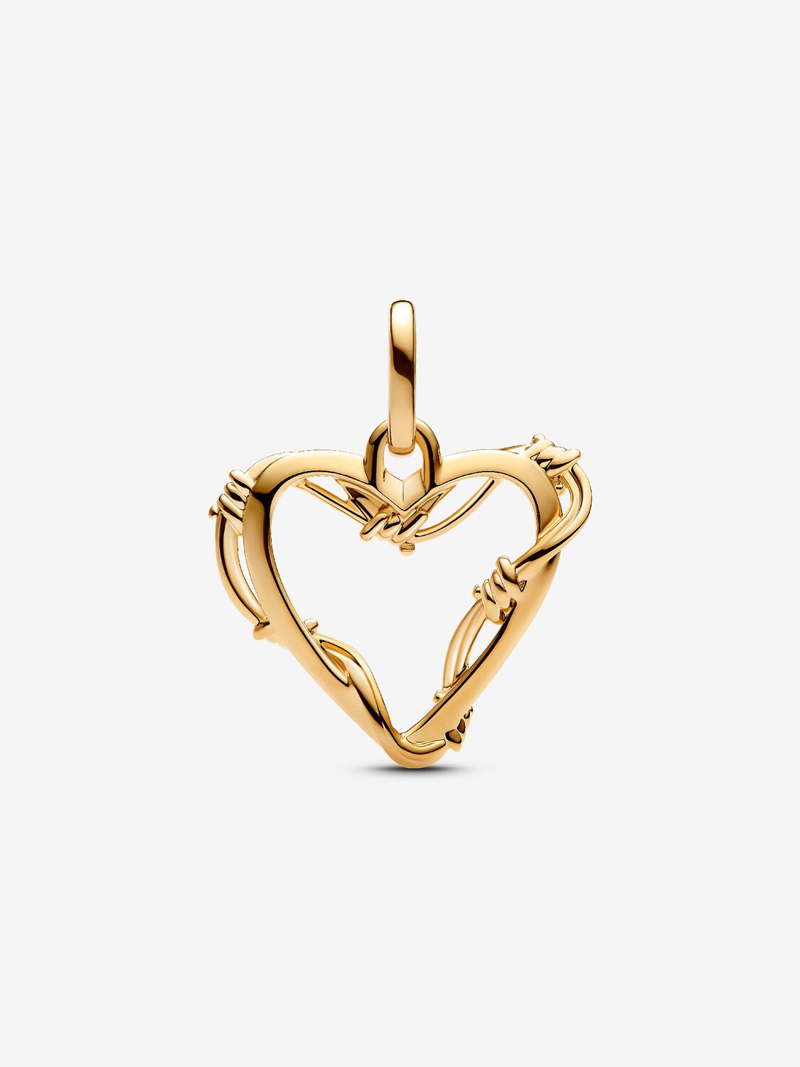 Charm Medallion Wire Heart Pandora ME 762526C00