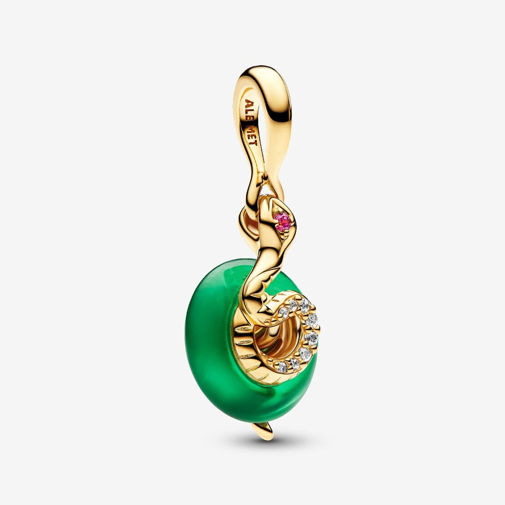 Charm Pandora Pendente Serpente Vetro di Murano 763617C01