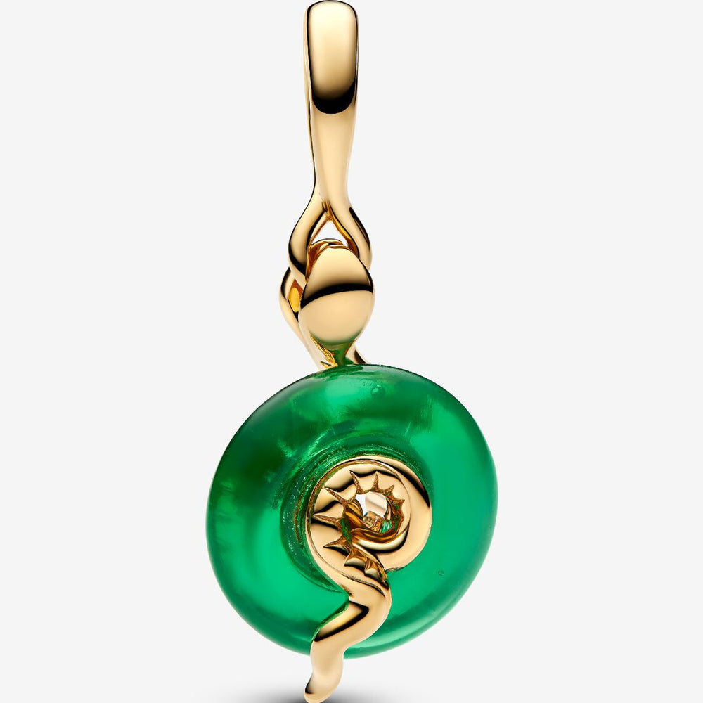 Charm Pandora Pendente Serpente Vetro di Murano 763617C01