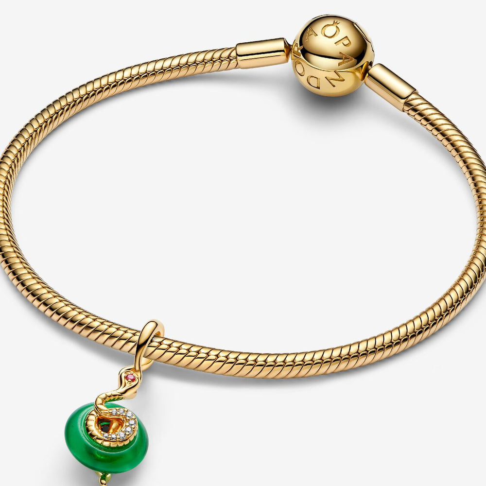 
                  
                    Charm Pandora Pendente Serpente Vetro di Murano 763617C01
                  
                