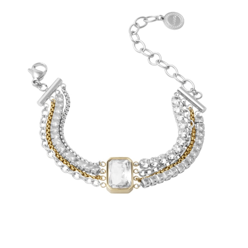 Collana Pendente Logo Cristalli Liu Jo LJ3092