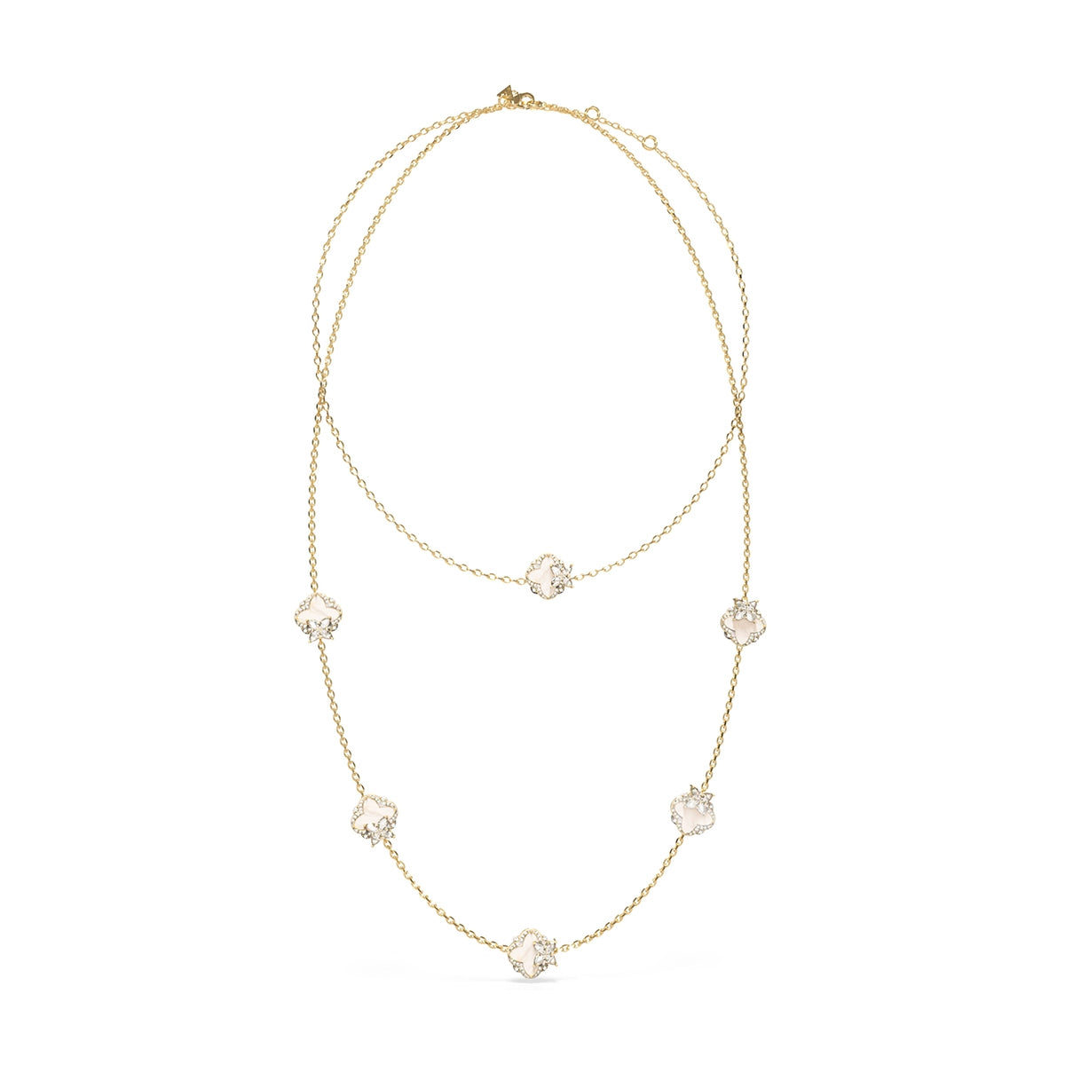 Collana Pendente Stella Logo Guess Oro Giallo JUBN05581JWYGT-U