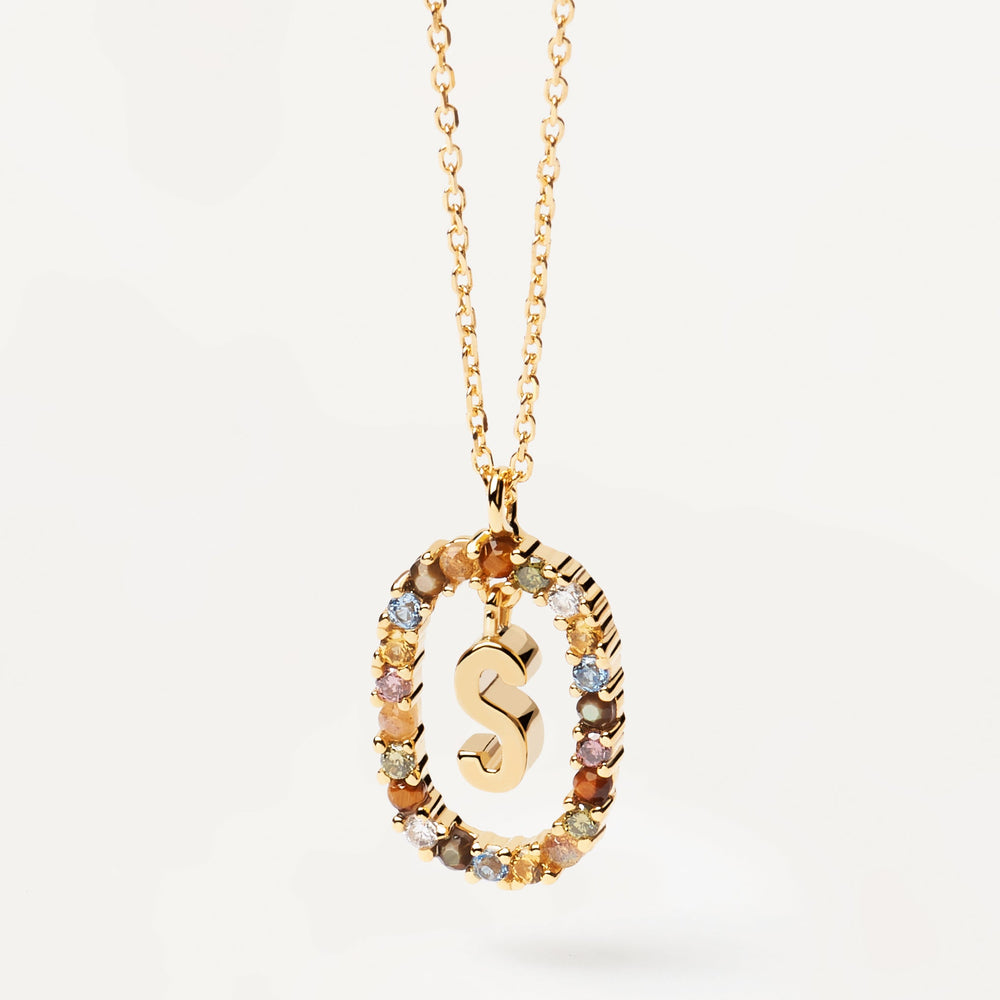 Collana con lettera S
