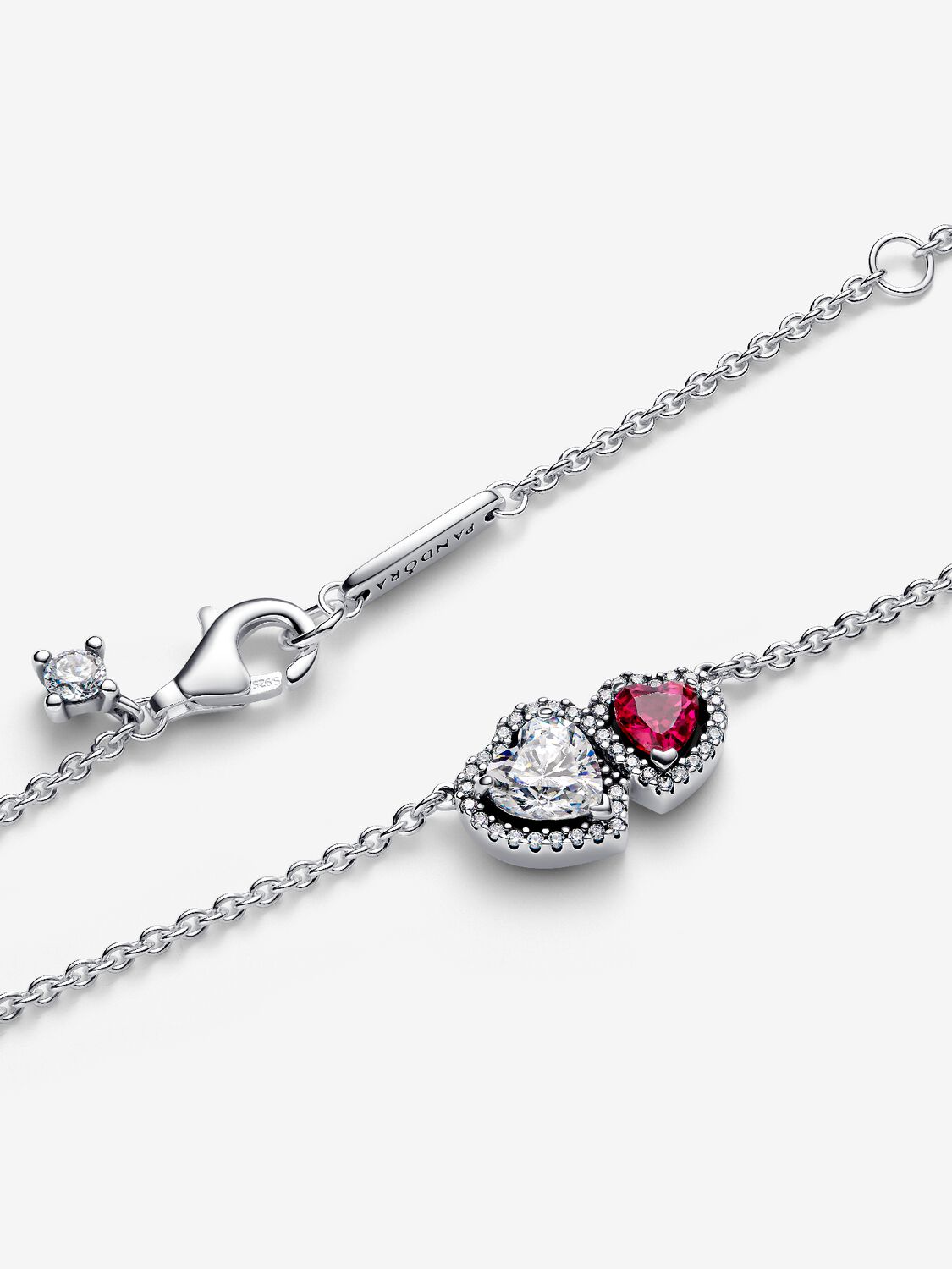 Collana Pandora Doppi Cuori 393632C01-45