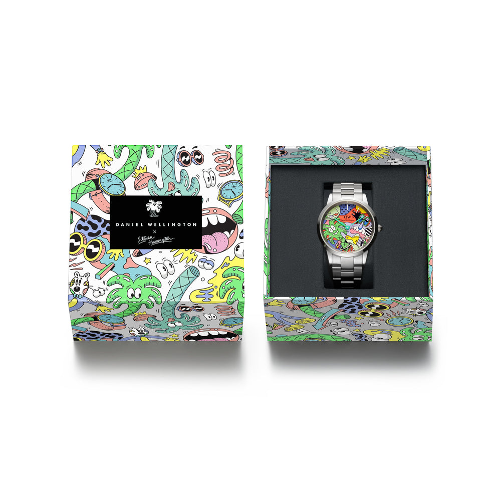 
                  
                    Orologio Steven Harrington x DW: Iconic Link Multicolor DW00100734
                  
                