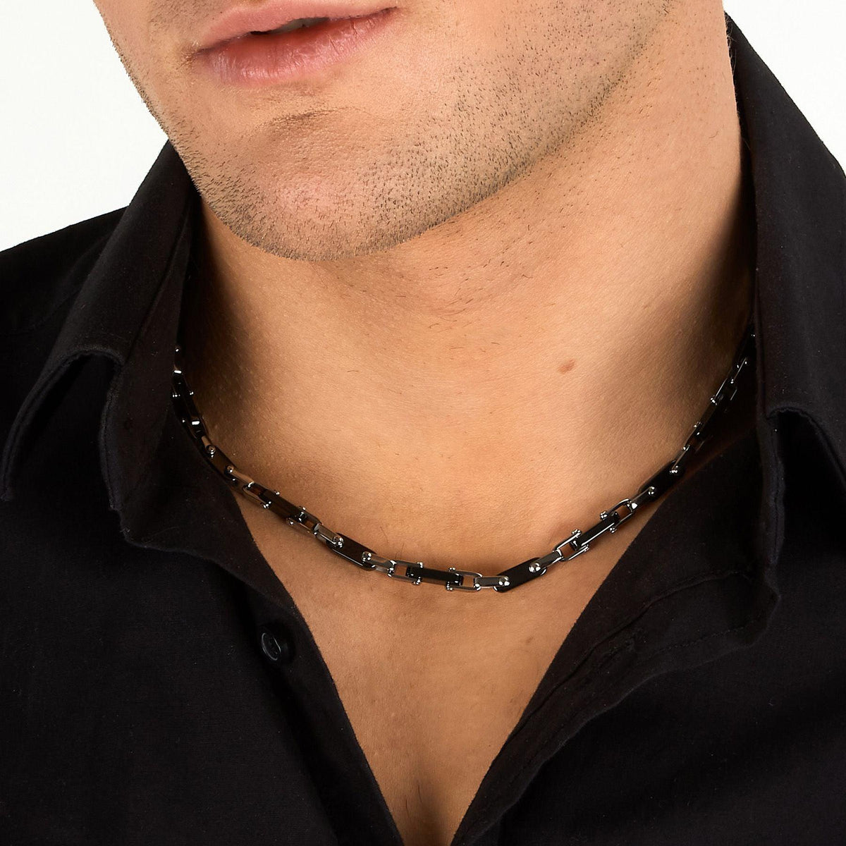 Collana Maserati Ceramic uomo JM226ATZ72