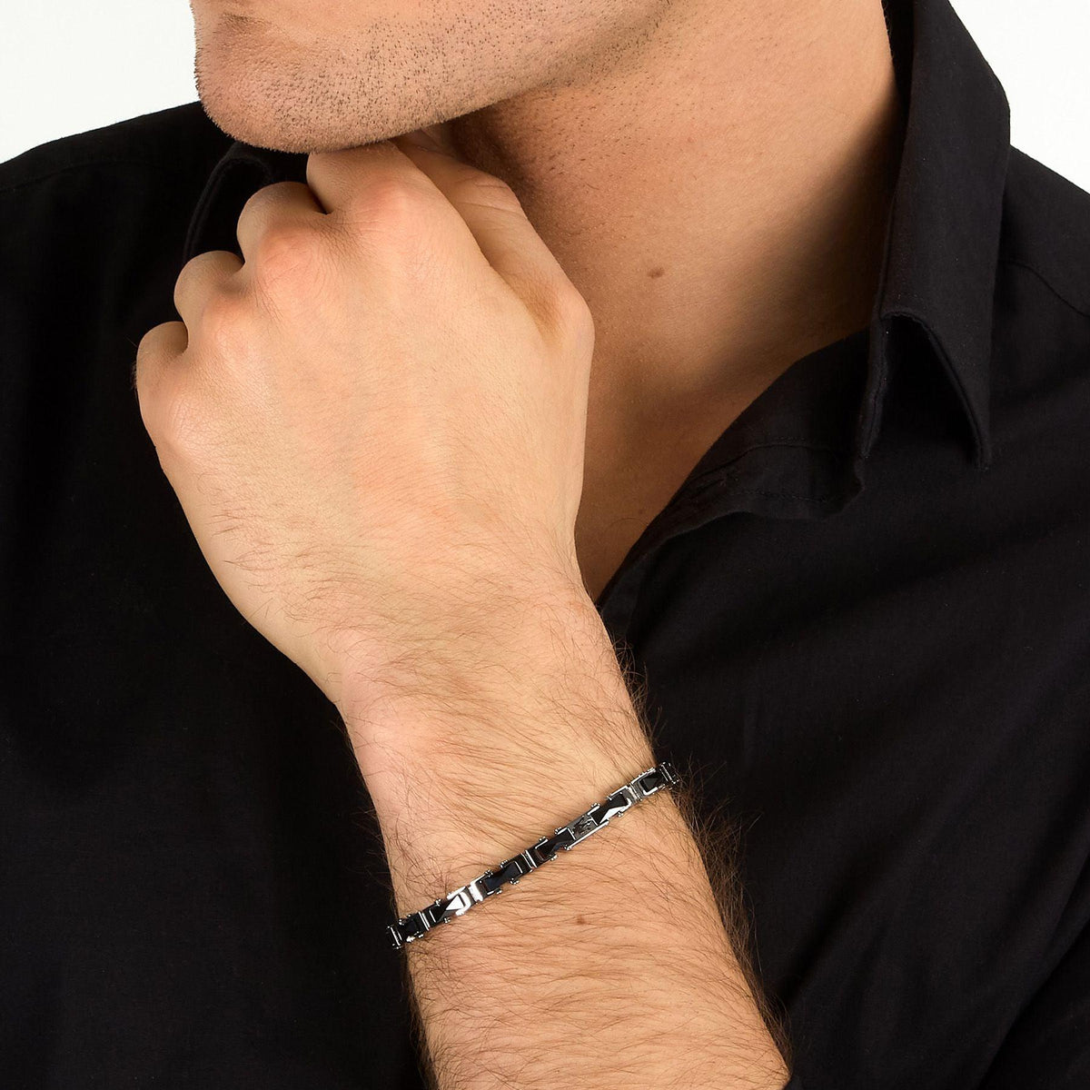 Bracciale Maserati Ceramic uomo JM226ATZ81