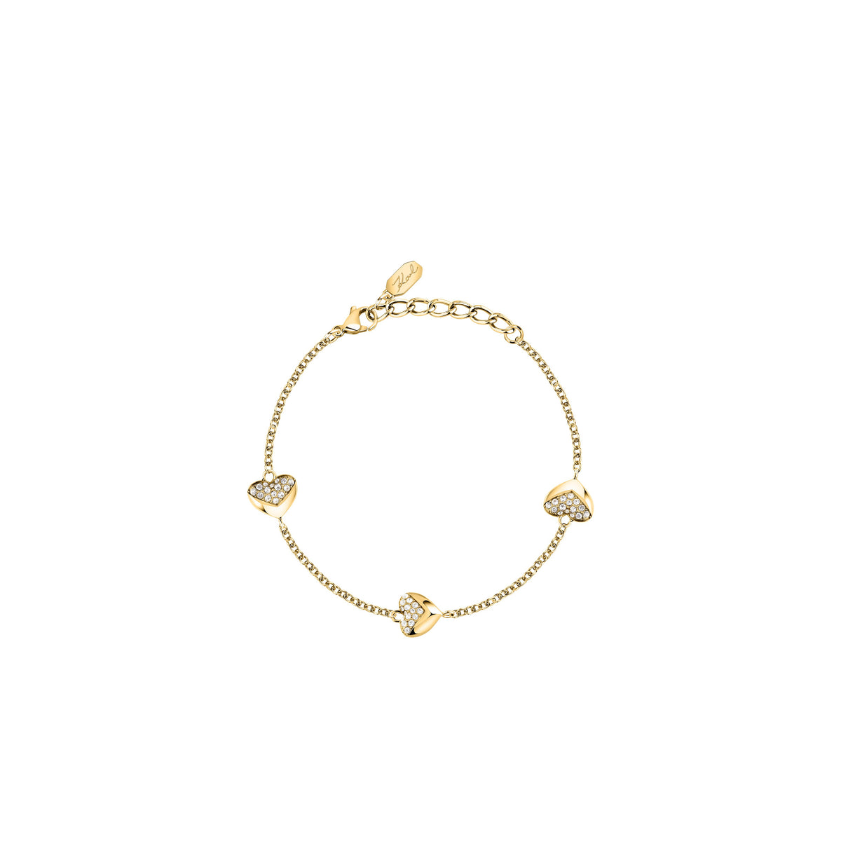 Bracciale Karl Lagerfeld Pave Amour donna KLBJW04