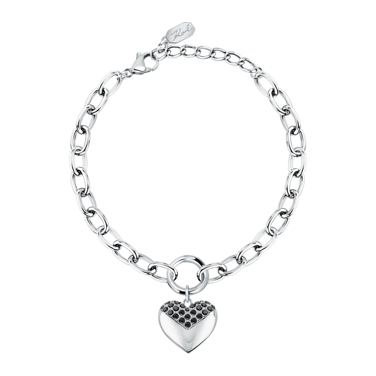 Bracciale Karl Lagerfeld Pave Amour donna KLBJW06