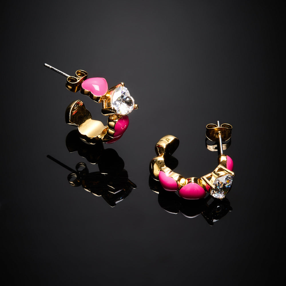 ORECCHINI CHIARA FERRAGNI CUORICINO NEON J19AWD05