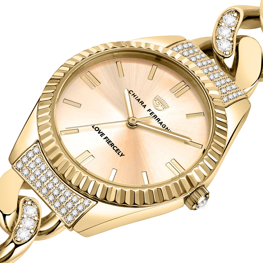 
                  
                    OROLOGIO CHIARA FERRAGNI BOSSY CHAIN WATCH R1953104501
                  
                