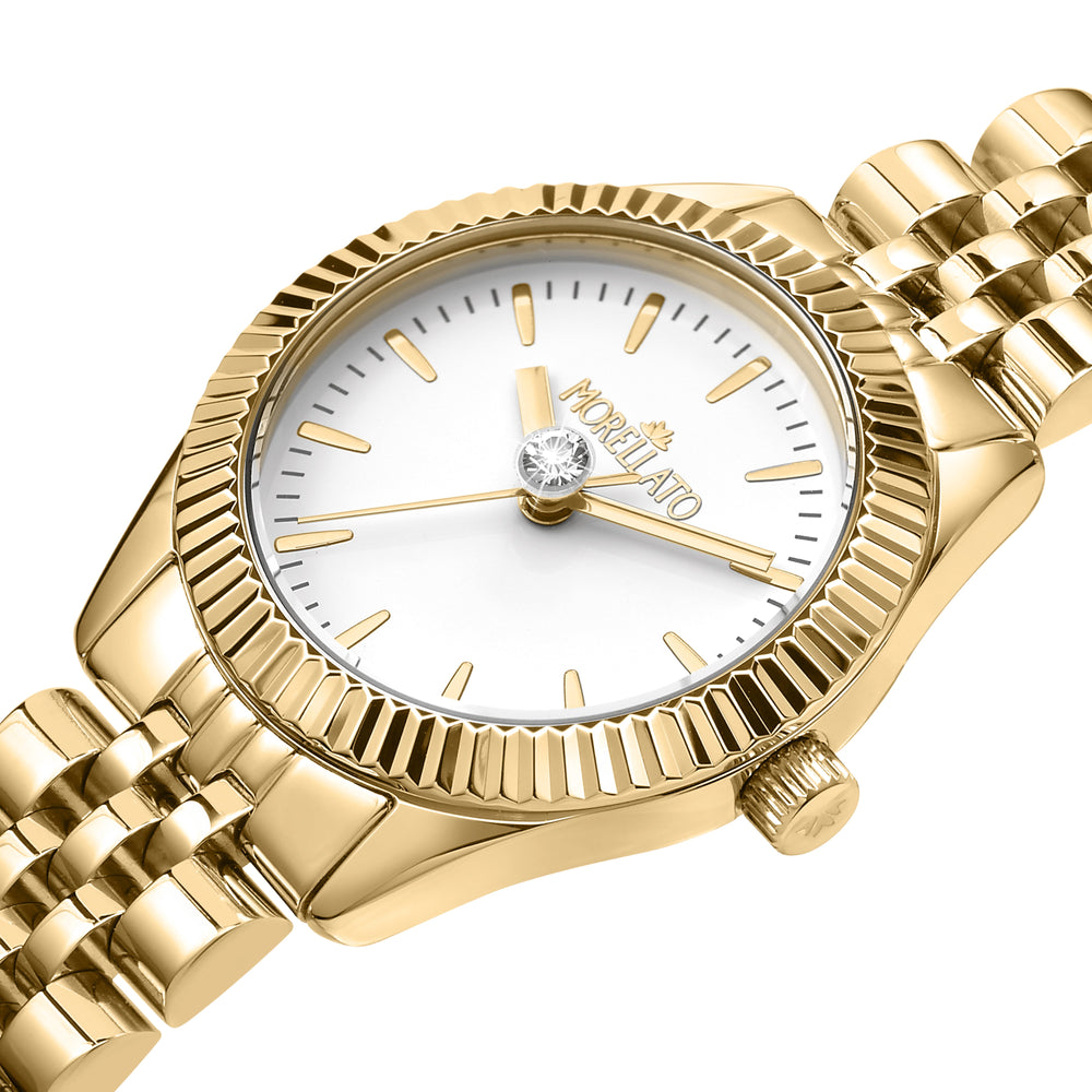
                  
                    OROLOGIO DONNA MORELLATO MAGIA R0153165518
                  
                