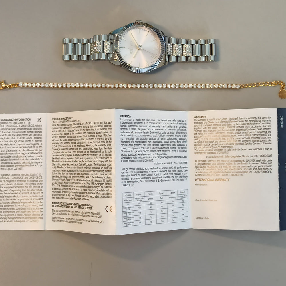 
                  
                    OROLOGIO DONNA MORELLATO MAGIA R0153165538
                  
                