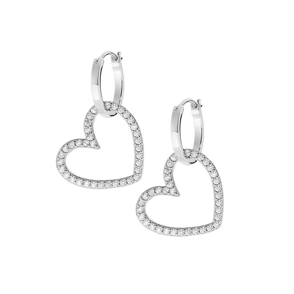Set di collana e orecchini Amen Donna amore OTCLEHBBZ
