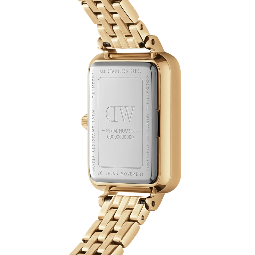 
                  
                    Orologio Daniel Wellington donna Quadro 5-Link Evergold
                  
                