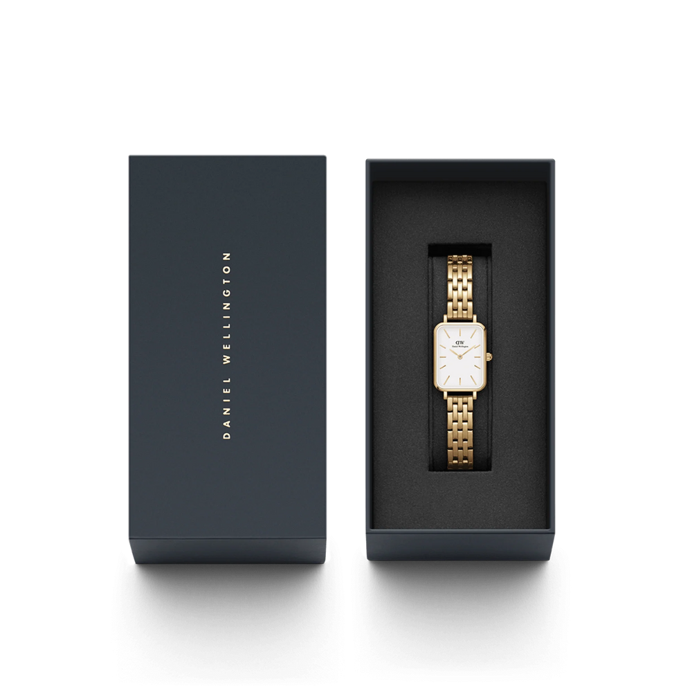
                  
                    Orologio Daniel Wellington donna Quadro 5-Link Evergold
                  
                