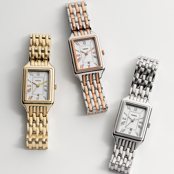 Orologio Fossil Donna ES5220 Bicolore Oro Rosa