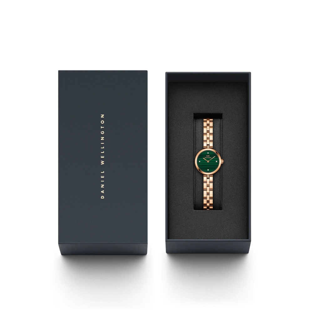 
                  
                    Orologio donna Daniel Wellington Elan Lumine Malachite Rose Gold
                  
                