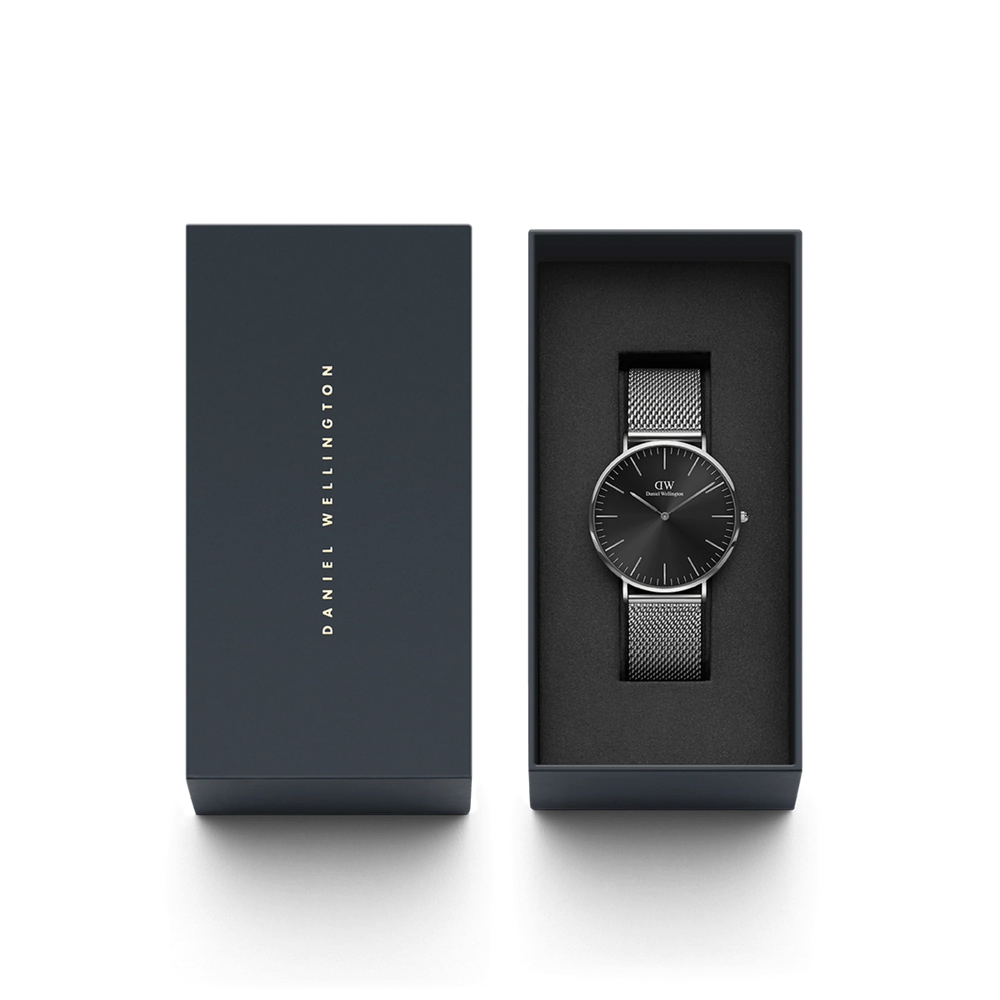 
                  
                    Orologio uomo Daniel Wellington Classic Mesh Onyx DW00100629
                  
                