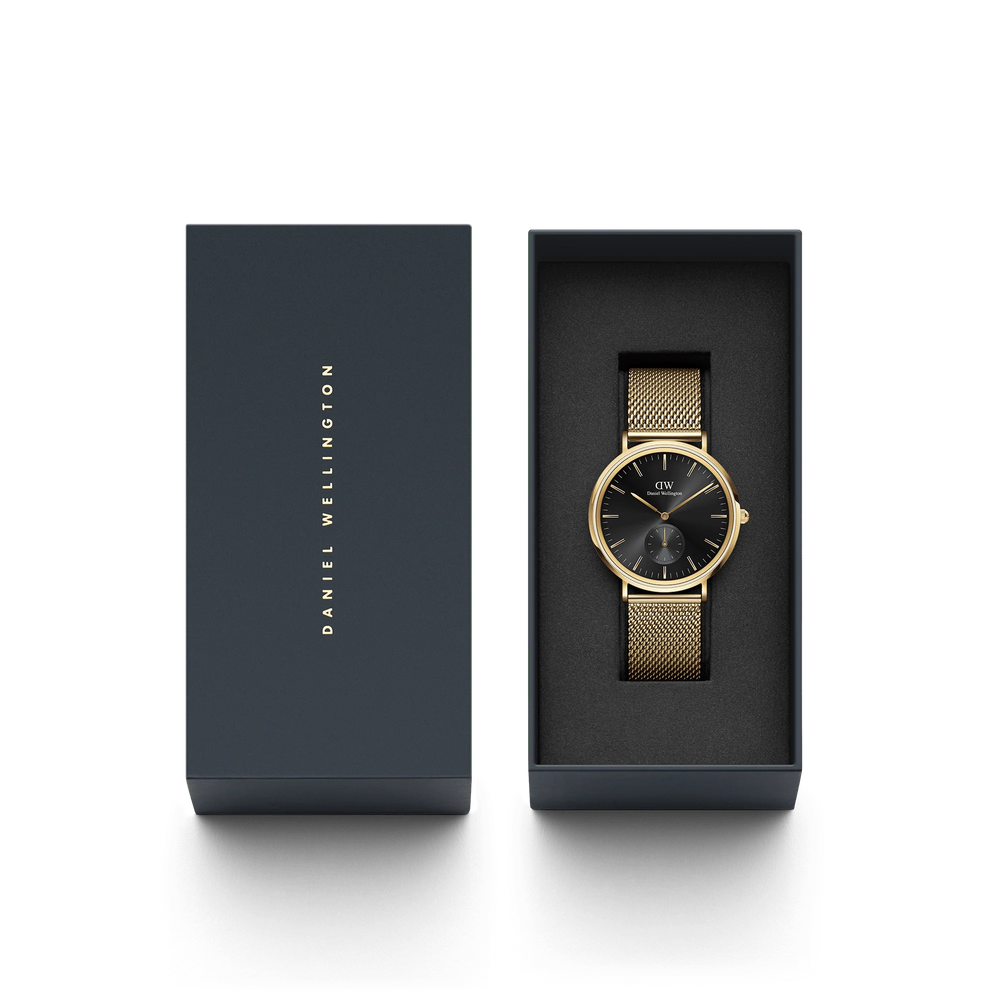 
                  
                    Orologio uomo Daniel Wellington Classic Multi-Eye Evergold Onyx DW00100713
                  
                