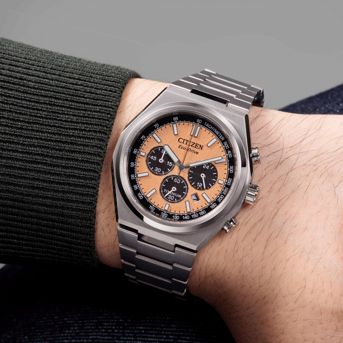 Orologio Citizen Crono Super Titanio 4610 CA4610-85Z