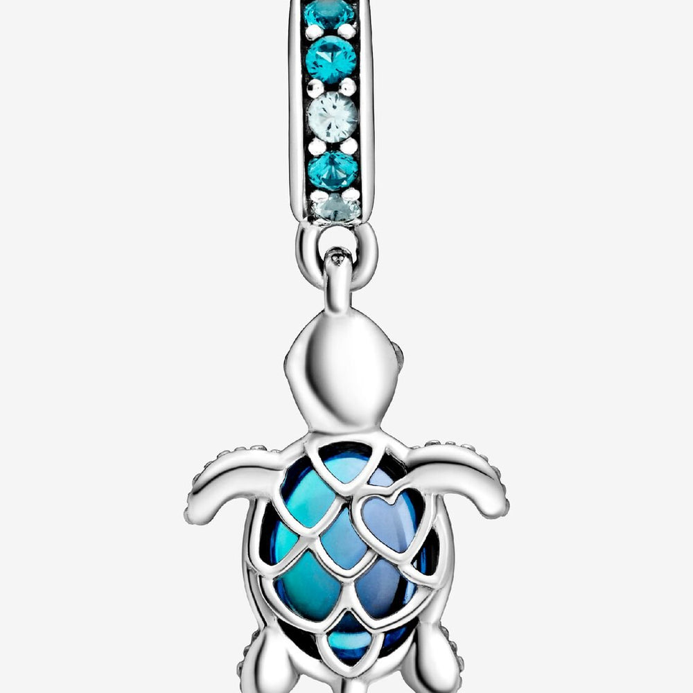 Pandora Charm Pendente Tartaruga Marina Vetro di Murano 798939C01