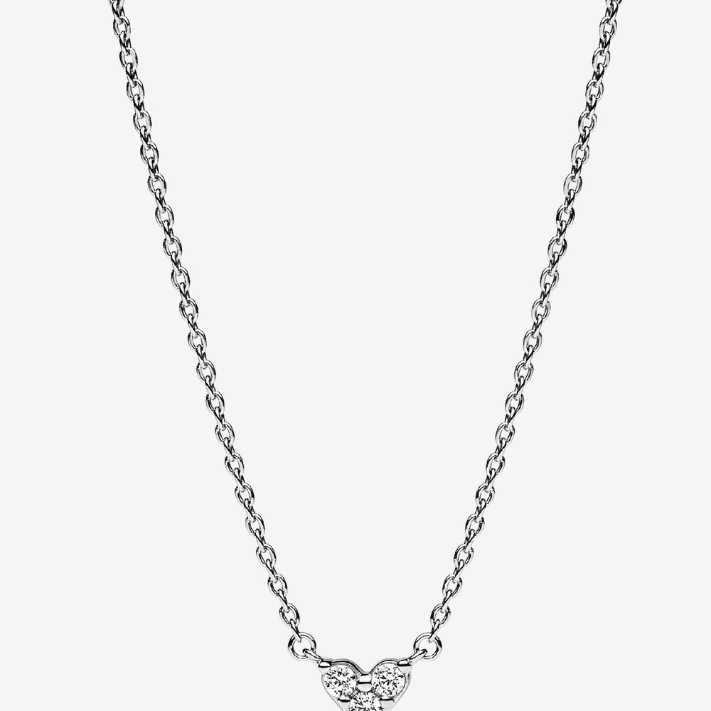 Pandora Collana Cuore con Tre Pietre 393014C01-45