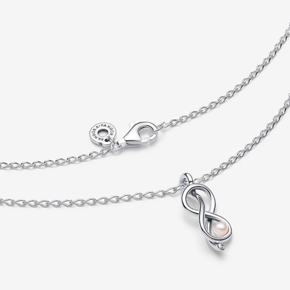 
                  
                    Pandora Collana Legame Infinito Perla Rosa 393762C01-50
                  
                