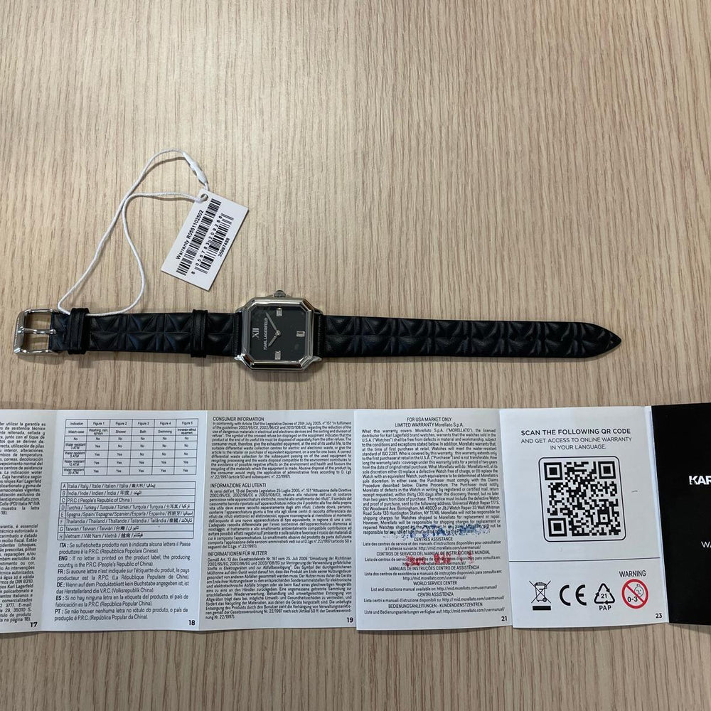 
                  
                    Orologio Donna Karl Lagerfeld Square Classics R0551102502
                  
                