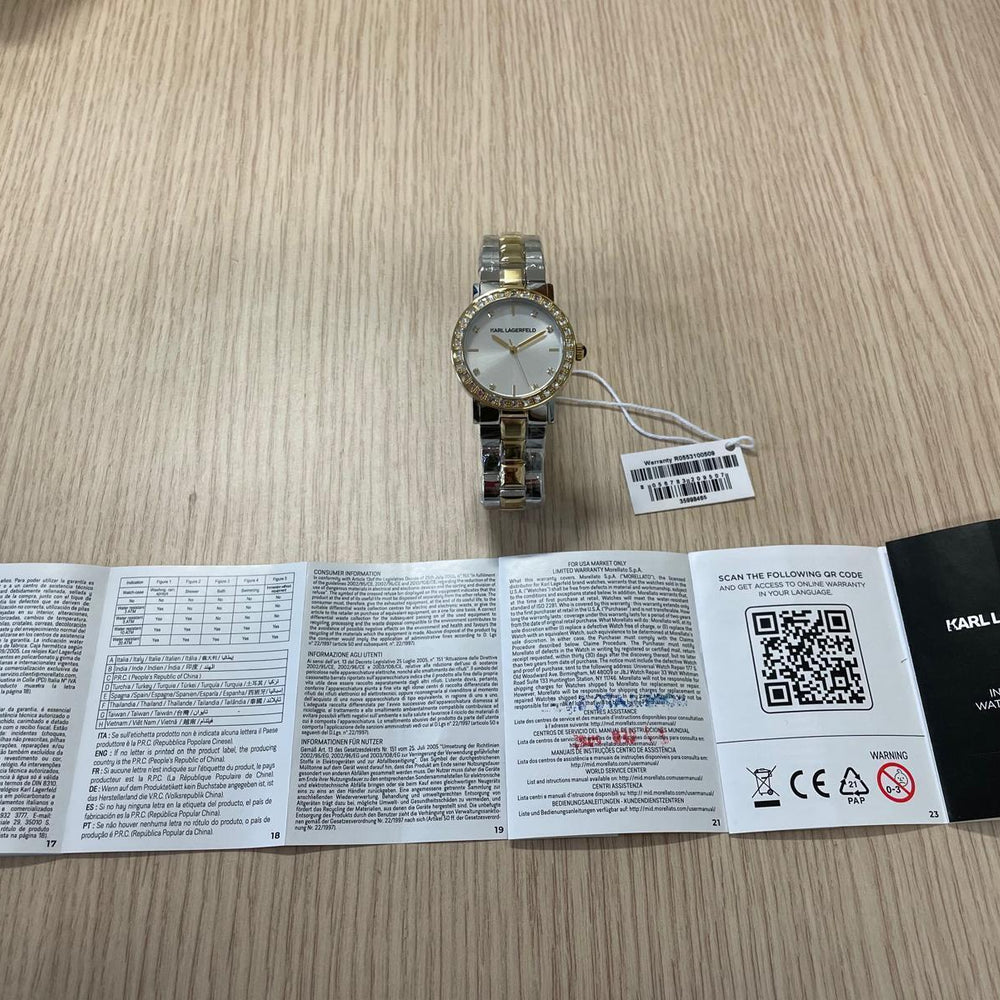 
                  
                    Orologio Donna Karl Lagerfeld Crystals R0553100509
                  
                