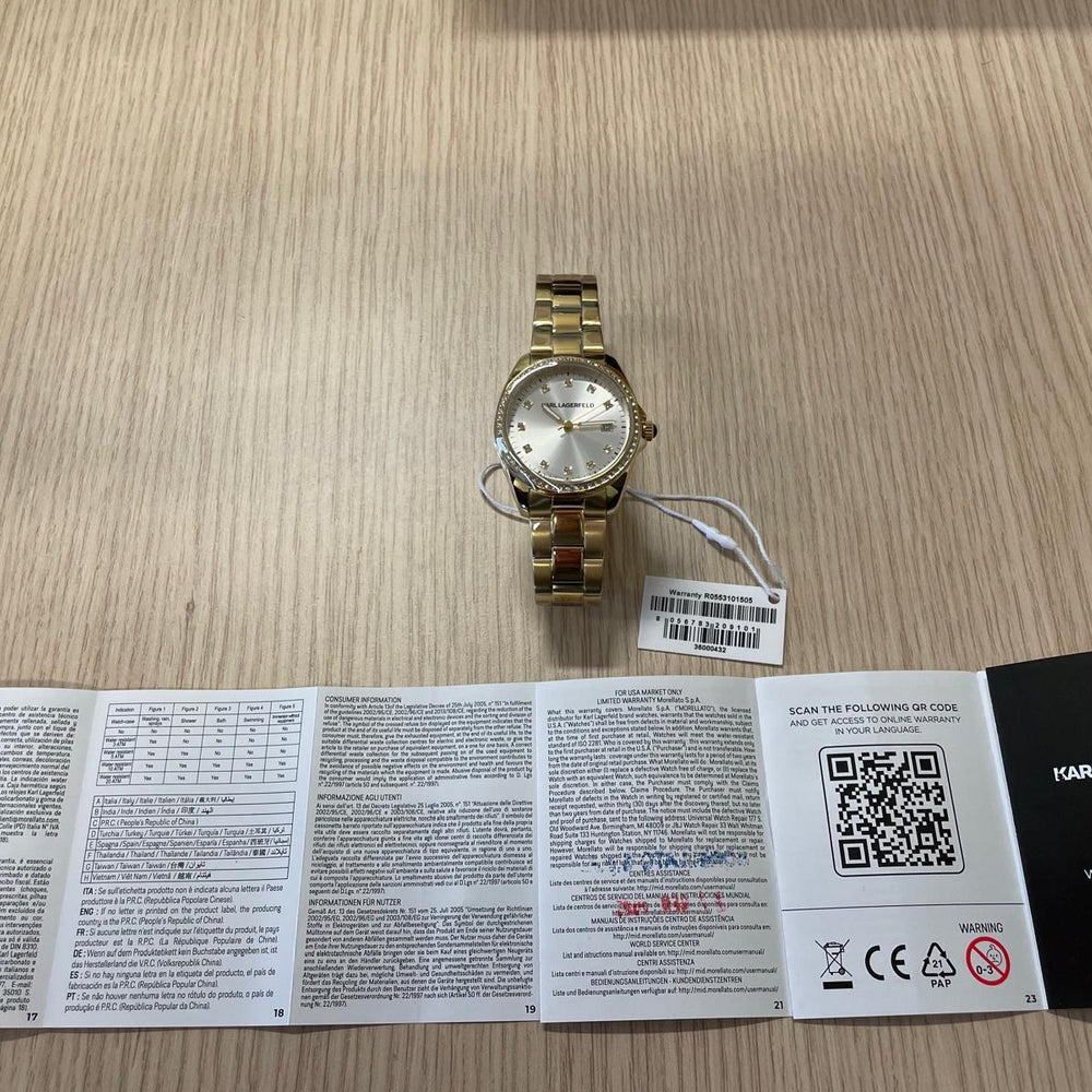 
                  
                    Orologio Donna Karl Lagerfeld R0553101505
                  
                