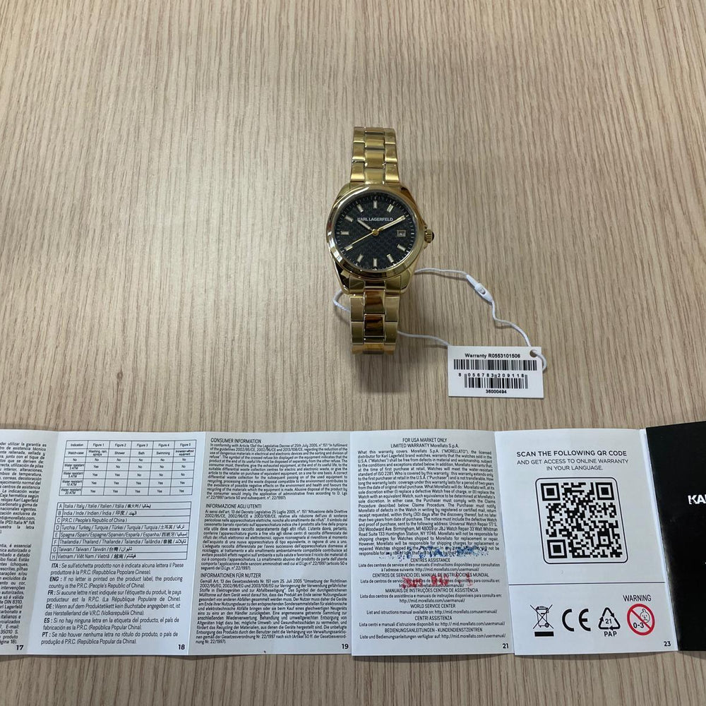 
                  
                    Orologio Donna Karl Lagerfeld Round Essentials R0553101506
                  
                