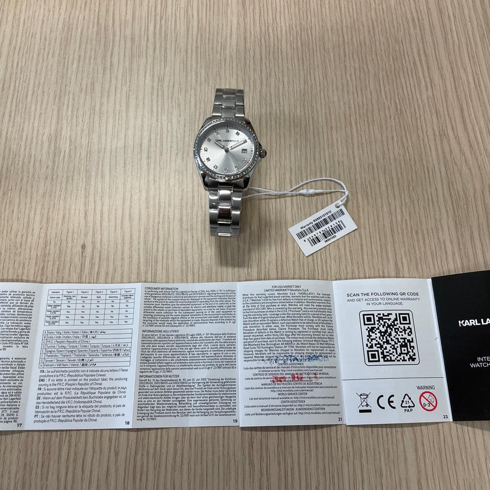 
                  
                    Orologio Donna Karl Lagerfeld Round Essentials R0553101510
                  
                