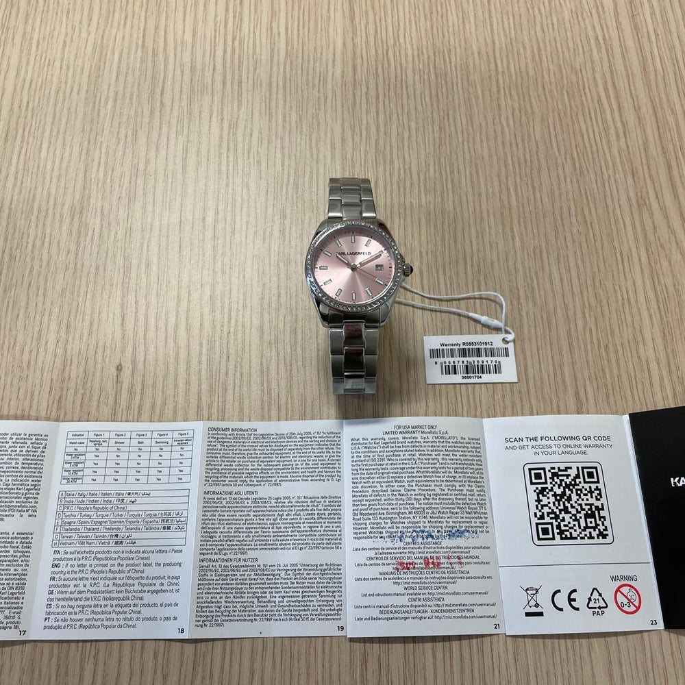 
                  
                    Orologio Donna Karl Lagerfeld Round Essentials R0553101512
                  
                