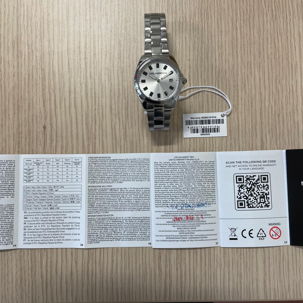 
                  
                    Orologio Donna Karl Lagerfeld R0553101514
                  
                