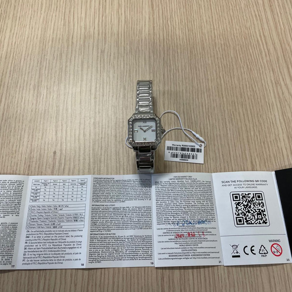 
                  
                    Orologio Donna Karl Lagerfeld Square Classics R0553102503
                  
                