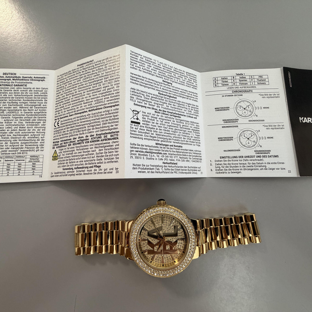 Orologio Karl Lagerfeld Berlin donna R0553104514