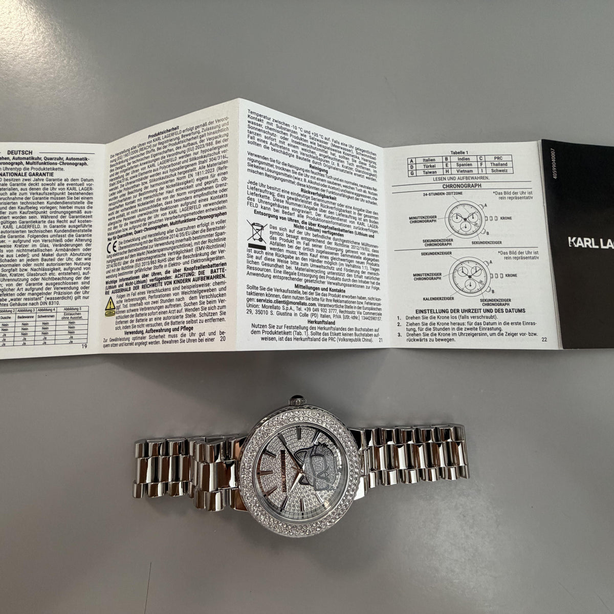 Orologio Karl Lagerfeld Berlin donna R0553104515
