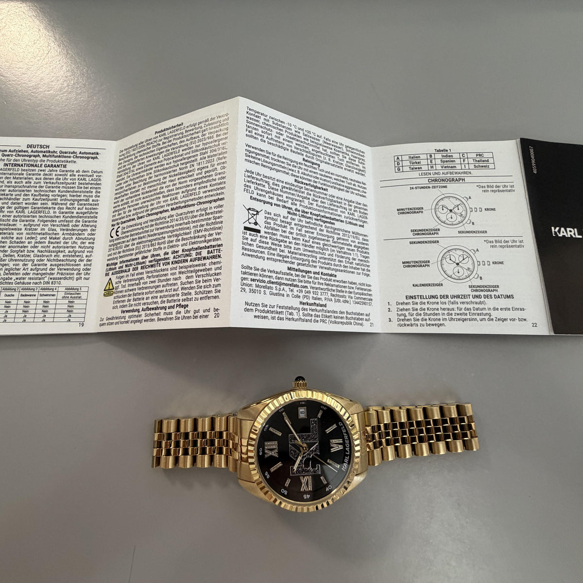 Orologio Karl Lagerfeld Timeless Code donna R0553108510