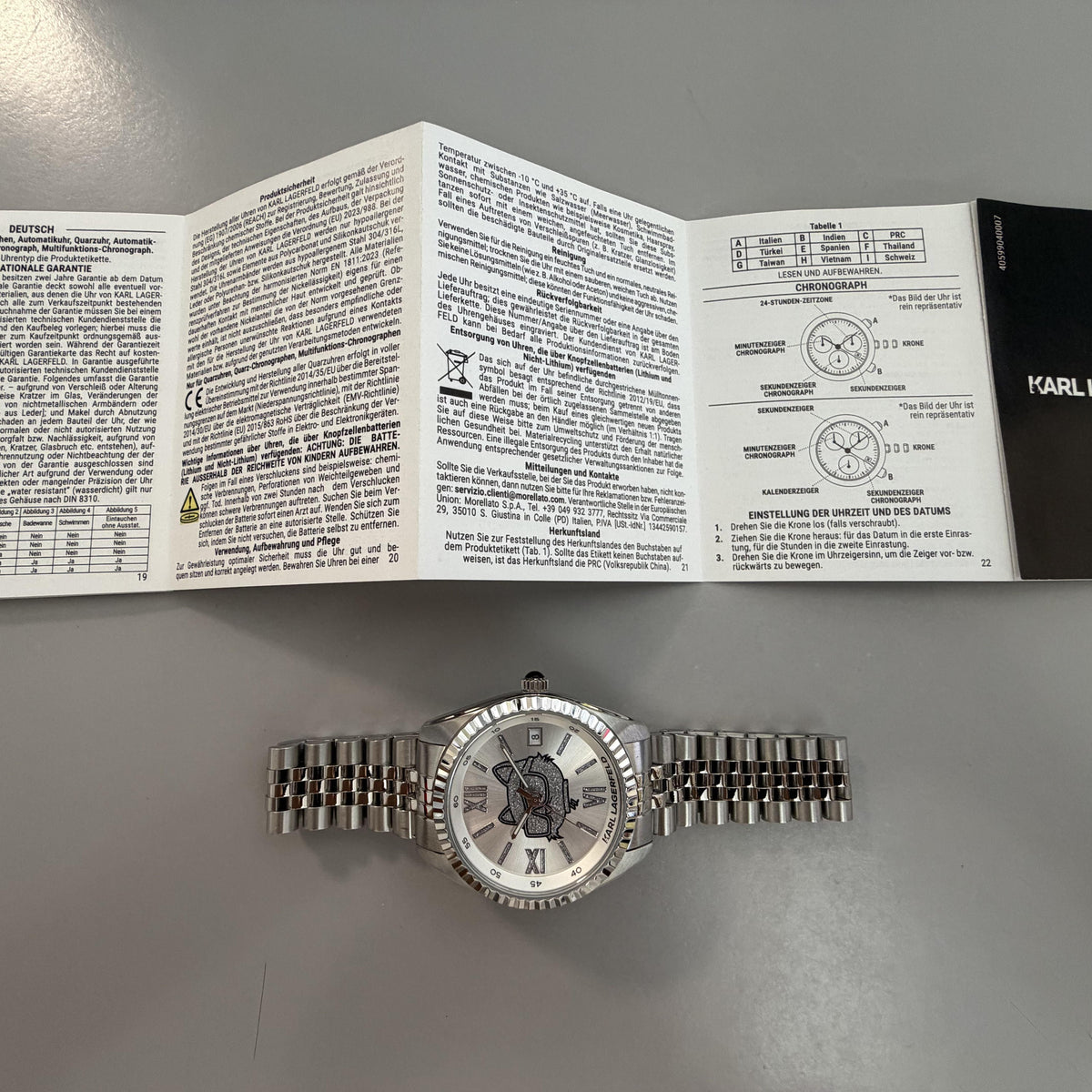 Orologio Karl Lagerfeld Timeless Code donna R0553108511