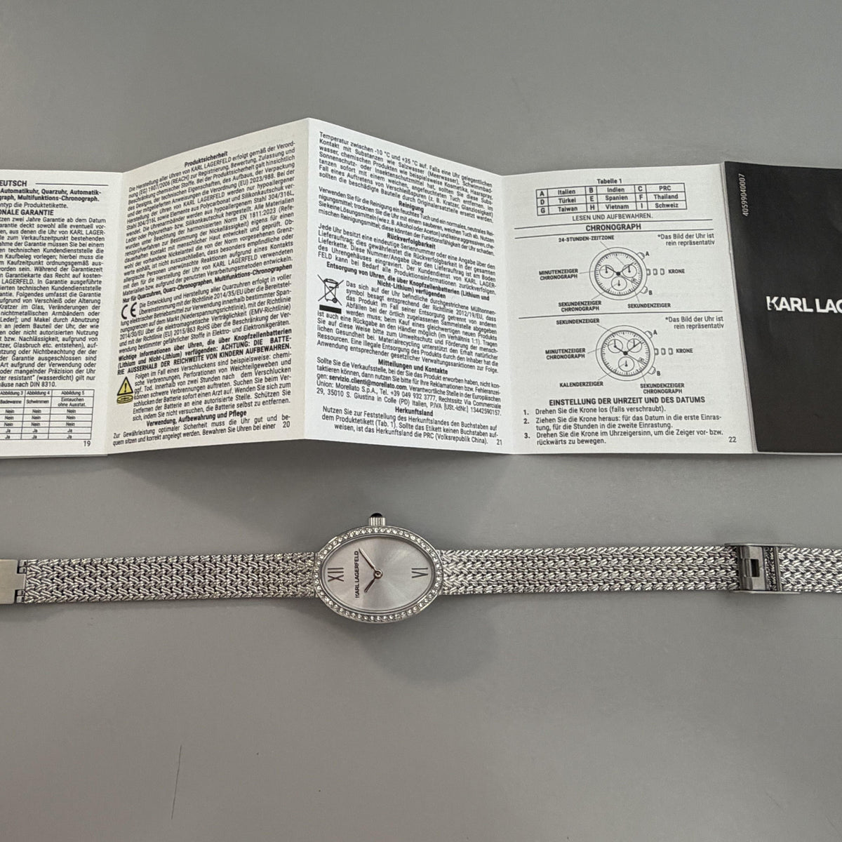 Orologio Karl Lagerfeld Oval Allure donna R0553114506