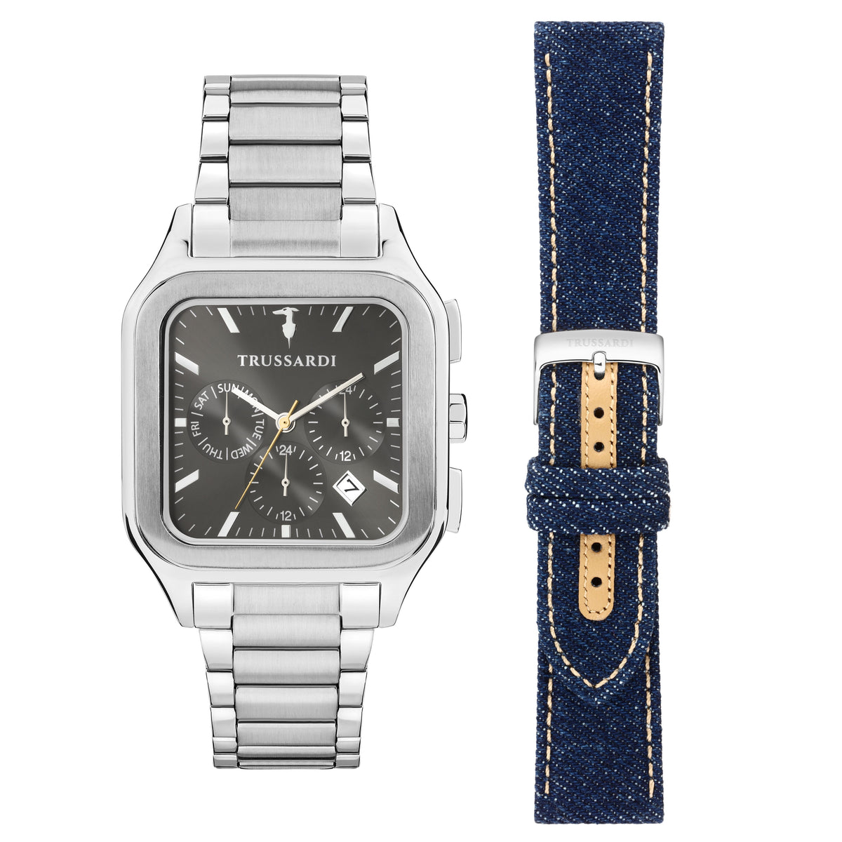 Orologio Trussardi T-Quadro uomo R2453177001
